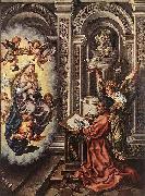 St Luke Painting the Madonna by Jan Mabuse Jan Mabuse